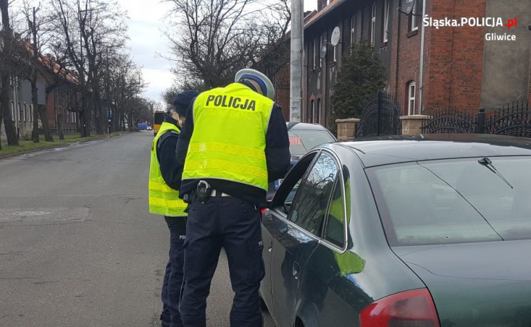 Wczoraj policja w Gliwicach wystawiła kierowcom ponad 200 mandatów