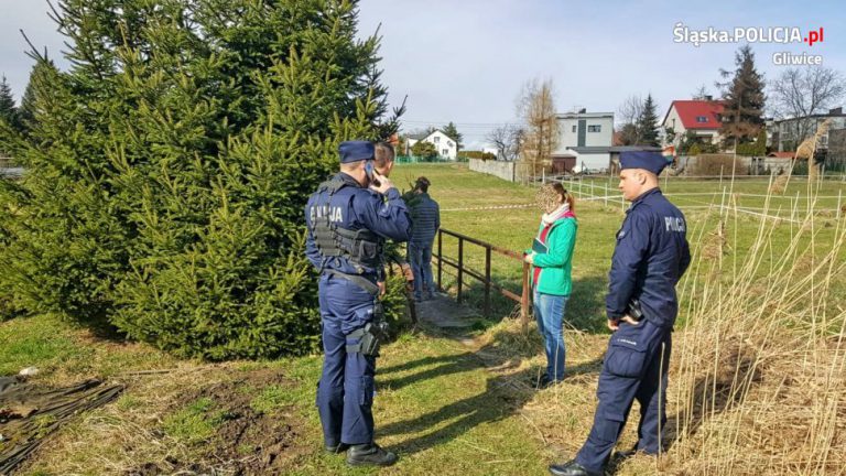 Płód znaleziony w potoku w Ostropie