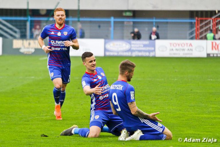 Piast ograł Zagłębie Lubin. Zobacz zdjęcia