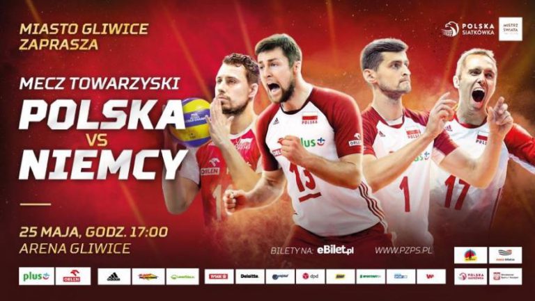 Mecz Polska – Niemcy w siatkówce już 25 maja w Arenie Gliwice