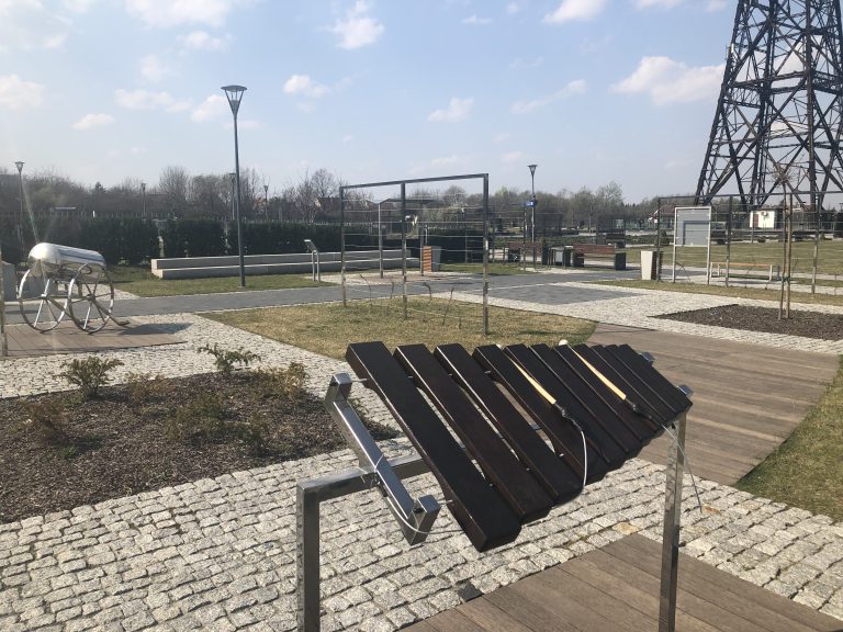 Park sensoryczny przy Radiostacji znów otwarty. Urządzenia zostały naprawione