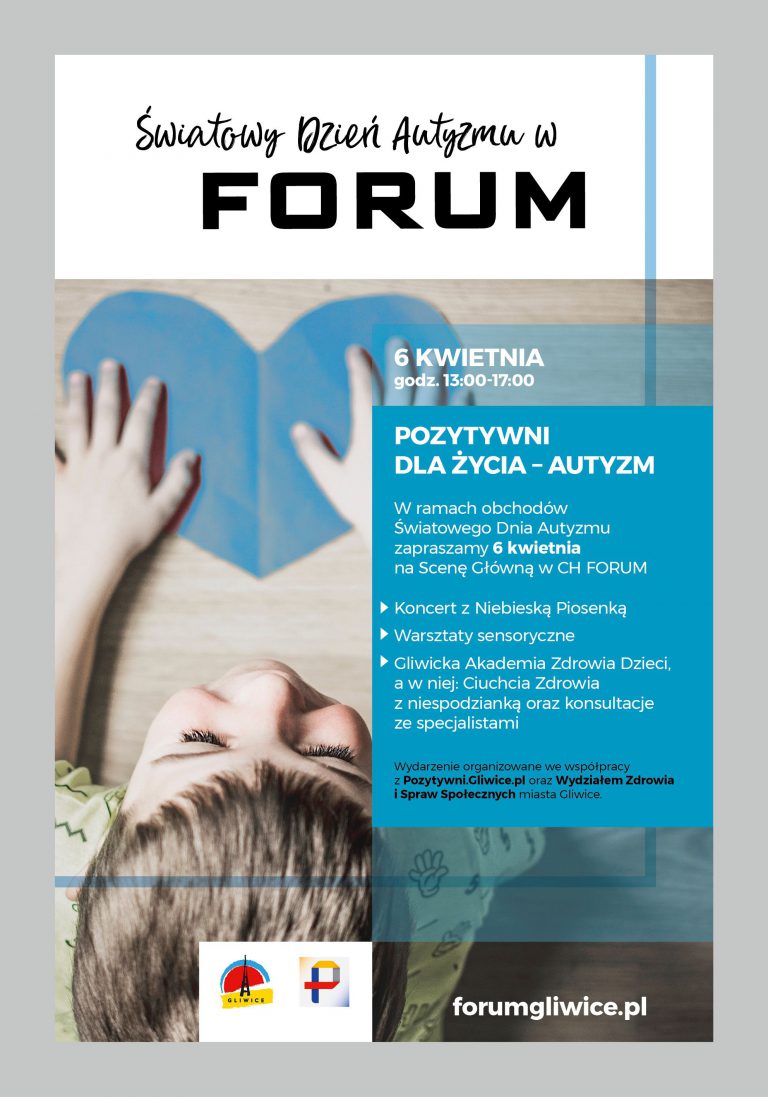 Światowy Dzień Autyzmu w Forum. Przygotowano ciekawe wydarzenia