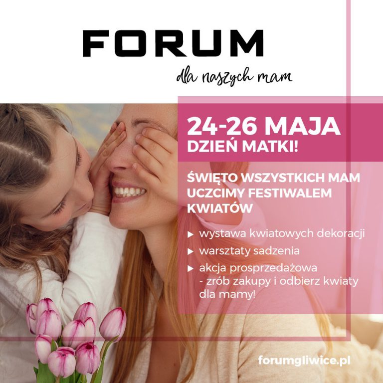 Festiwal Kwiatów w Gliwicach! Piękne kwiatki na dzień matki
