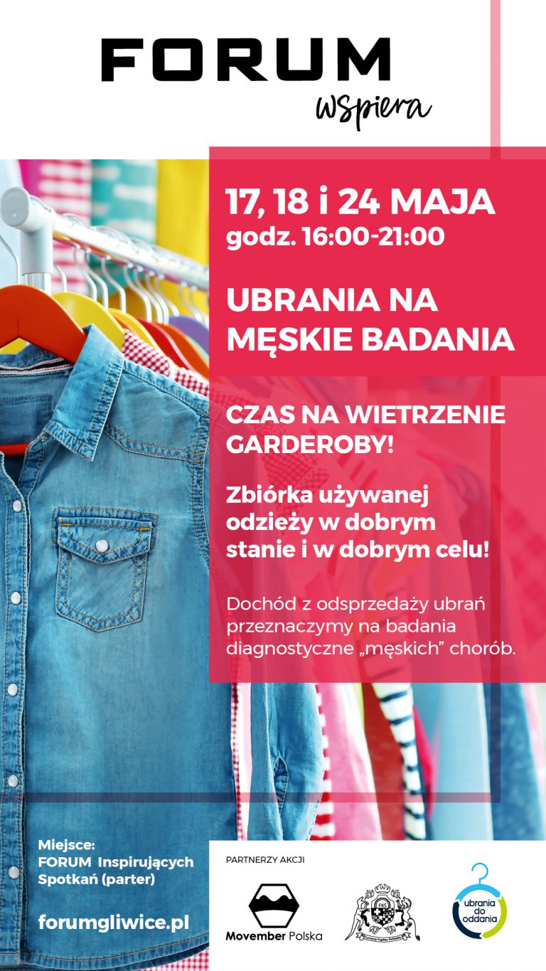 Ubrania na ratujące życie badania. Świetna akcja w Forum