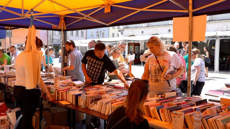 Skup Kultury, czyli wielki targ książek na gliwickim Rynku (wideo)