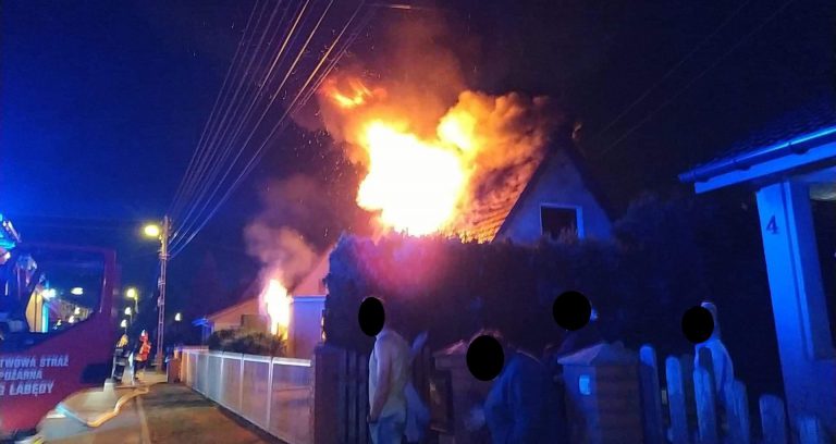 Tragiczny pożar w Gliwicach. Nie żyje 33-latek
