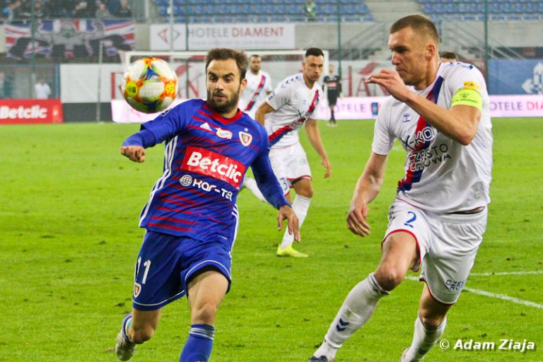 Piast ograł Raków. Gliwiczanie mieli dużo szczęścia (zdjęcia)