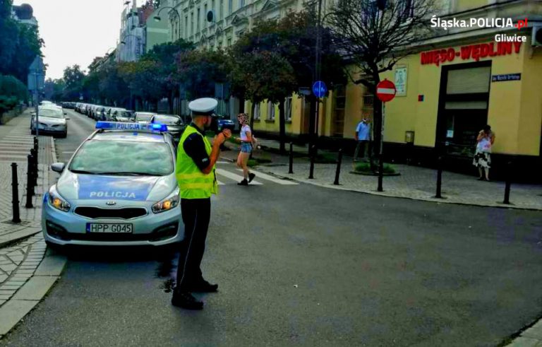 Radar i policyjne kontrole na ul. Siemińskiego