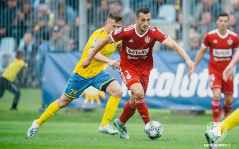 Piast wygrał z Unią 5-1, ale 4 bramki strzelił w dogrywce