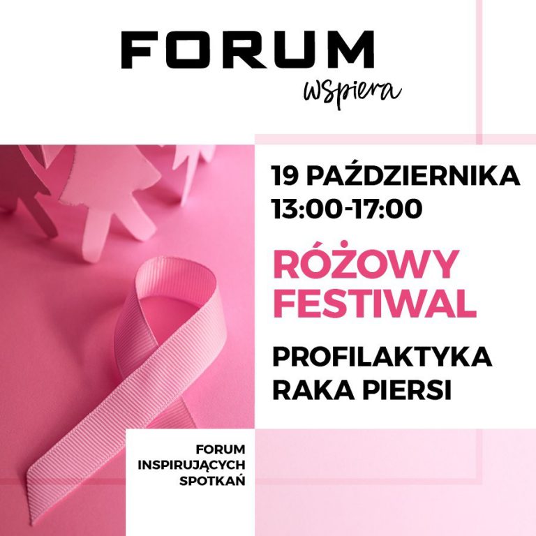Stop rakowi piersi. Akcja prozdrowotna w Forum