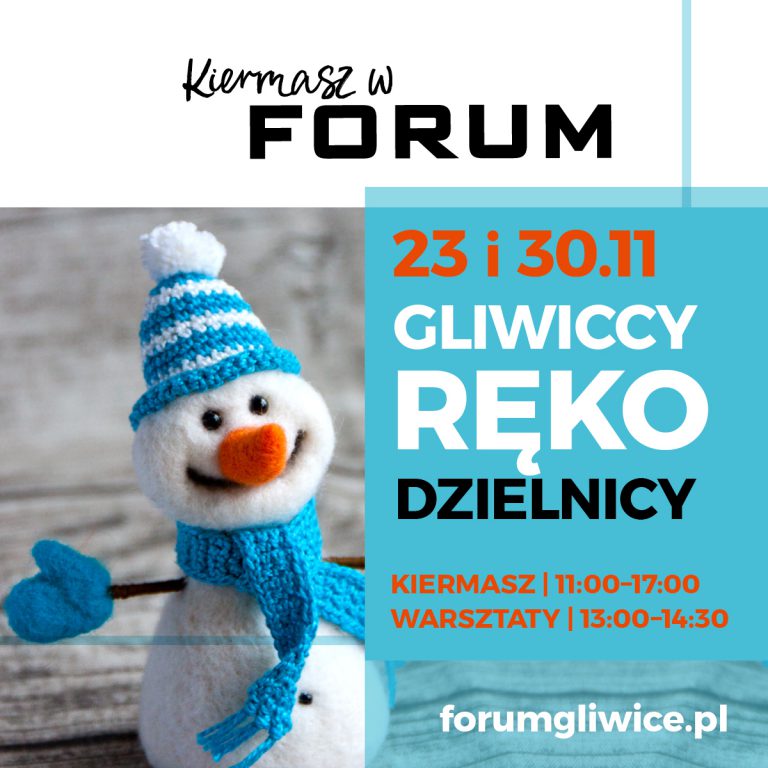 Kiermasz lokalnego rękodzieła w Forum. Prezenty i ozdoby na Święta