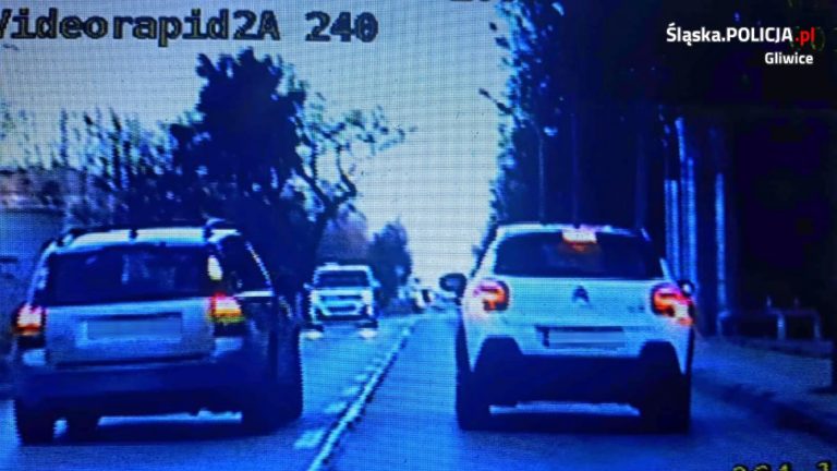 Prawie doszło do „czołówki”. Policja zatrzymała prawo jazdy