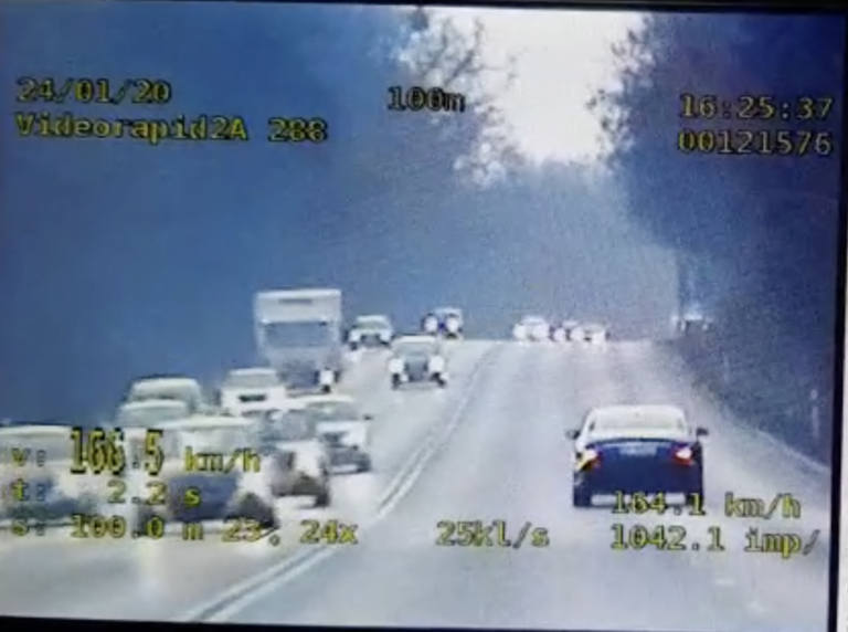 167 km/h po DK88. Gliwiczanin ukarany przez policję