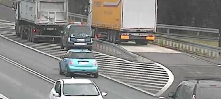 Ciężarówki niszczą gliwickie drogi. Walka z przeciążonymi autami trwa