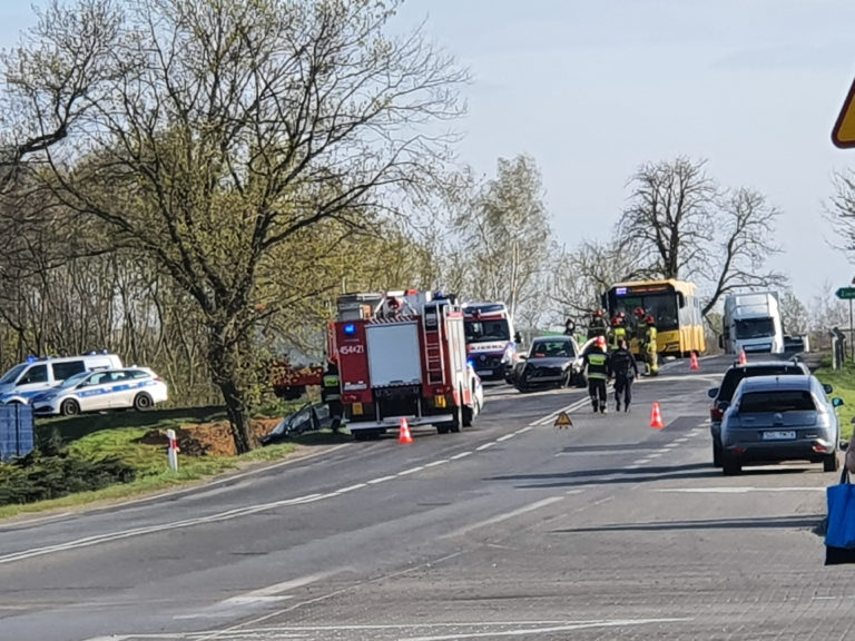 78-latek wymusił pierwszeństwo. Zderzenie na drodze z Gliwic do Pyskowic