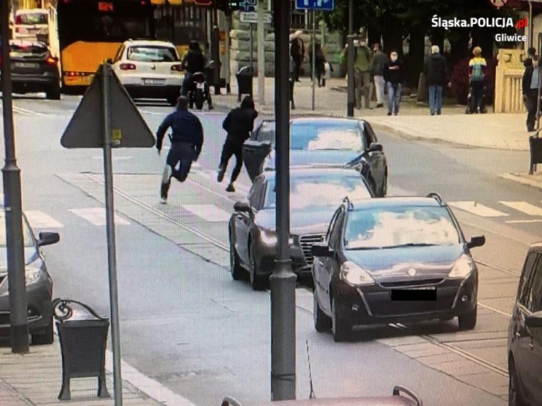 Pościg na ulicy Zwycięstwa. Kogo gonili „tajniacy”? (wideo)