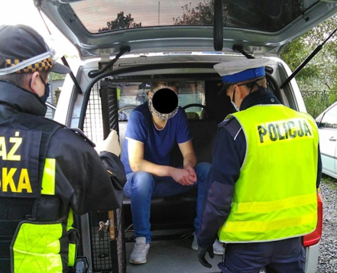 zatrzymany pijany kierowca