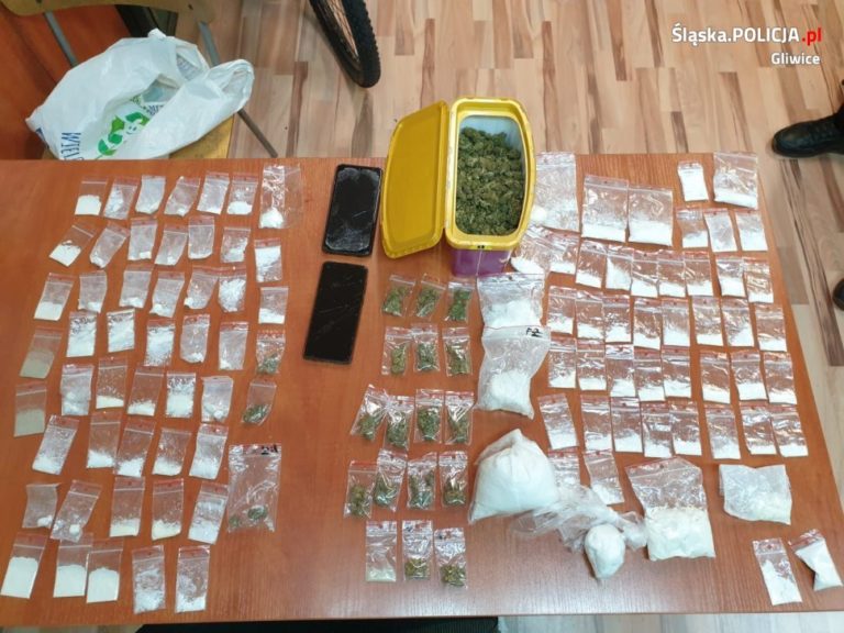 Kolejny diler zatrzymany. Z rynku wyeliminowano kilogram narkotyków