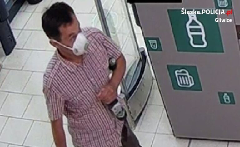 Tego mężczyzny szuka gliwicka policja. Chodzi o kradzież pieniędzy