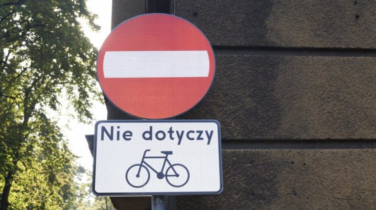 Kolejny kontrapas dla rowerzystów w Gliwicach