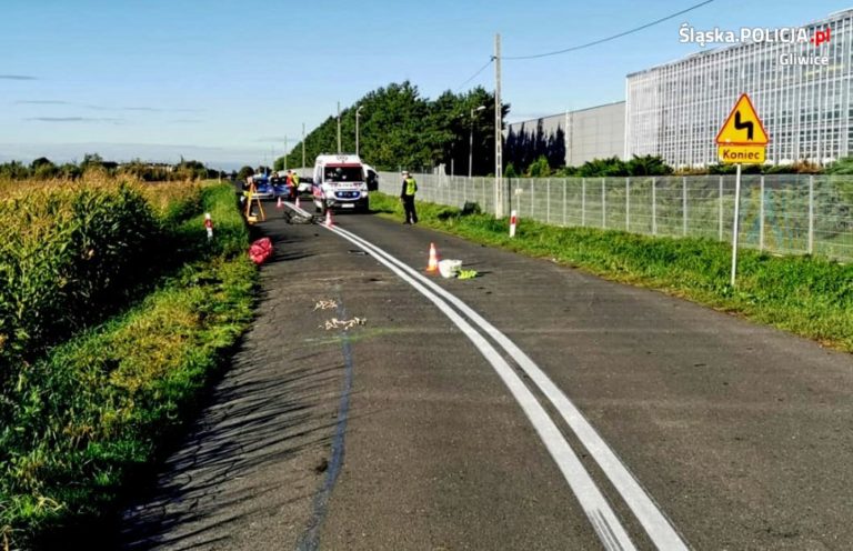 Tragiczny wypadek. Nie żyje 33-letni rowerzysta