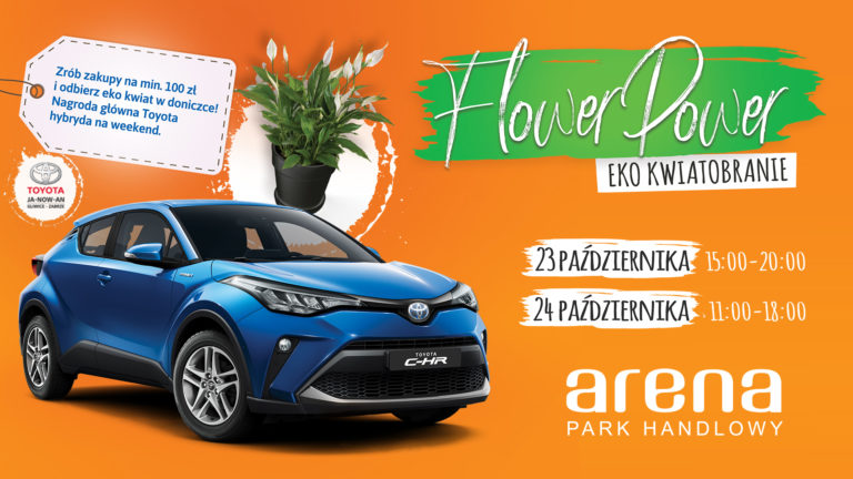 Rusza akcja Flower Power – Park Handlowy Arena Gliwice rozdaje kwiaty!