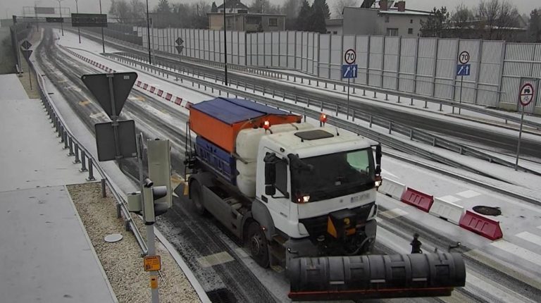 Na ulice Gliwic wyjechały pługopiaskarki