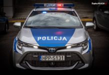 Odnaleziono zaginionego p. Henryka policja radiowoz19