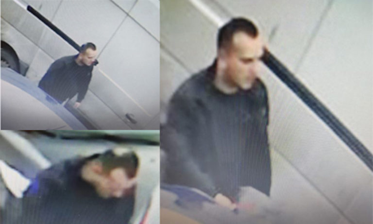 Przebił opony w zaparkowanym samochodzie. Rozpoznajesz go?