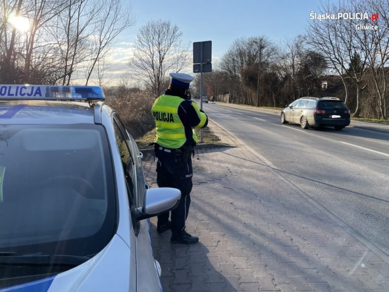 Wystawiono 125 mandatów. Akcja „Prędkość” w Gliwicach