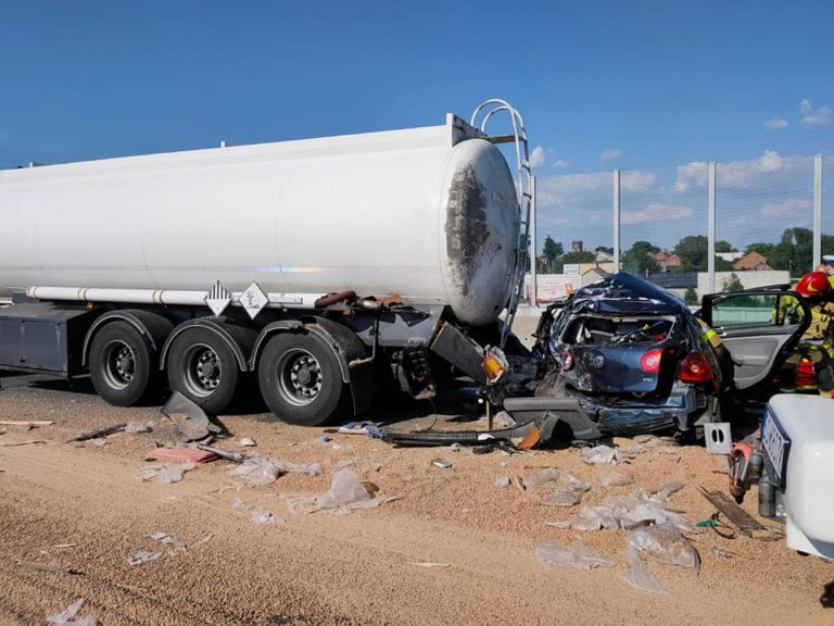 Tragiczny wypadek na autostradzie A4 w Gliwicach