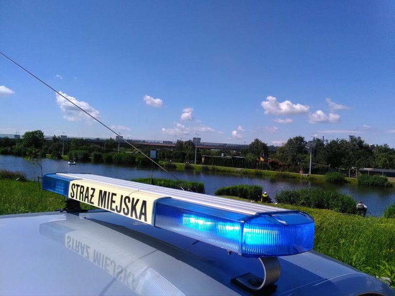 Pościg za kąpiącym się „na dziko”. Akcja straży miejskiej