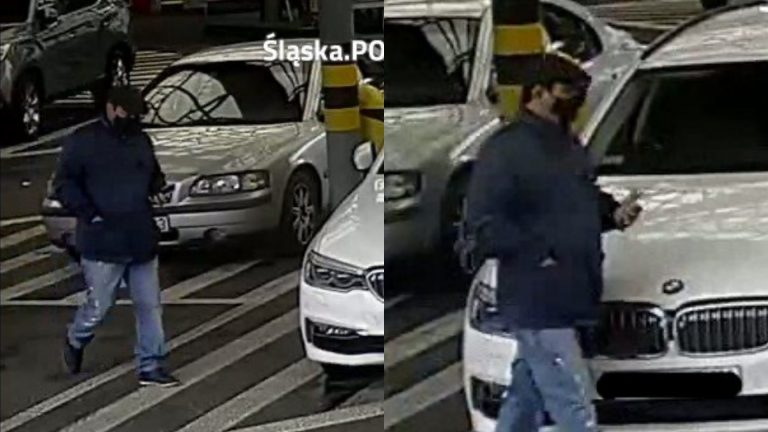 Kradzież pieniędzy z samochodu. Tego mężczyzny szuka policja