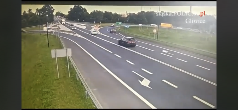 Policjanci eskortowali dziecko, które jechało na przeszczep