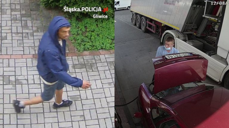 Tych mężczyzn szuka policja. Podejrzani o kradzież paliwa i roweru