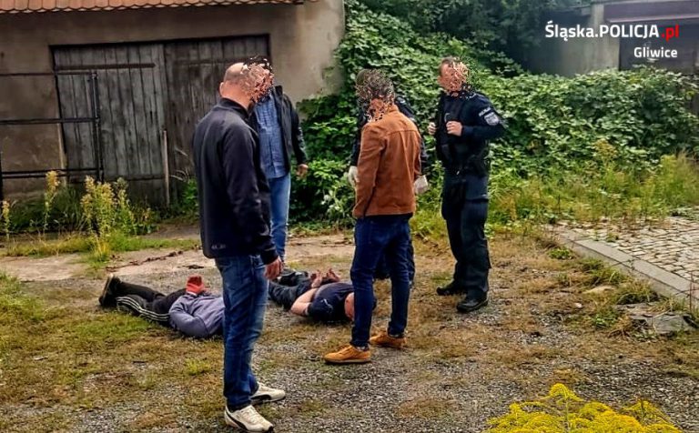 Włamania w Gliwicach. Zatrzymano dwie osoby. To przyjezdni