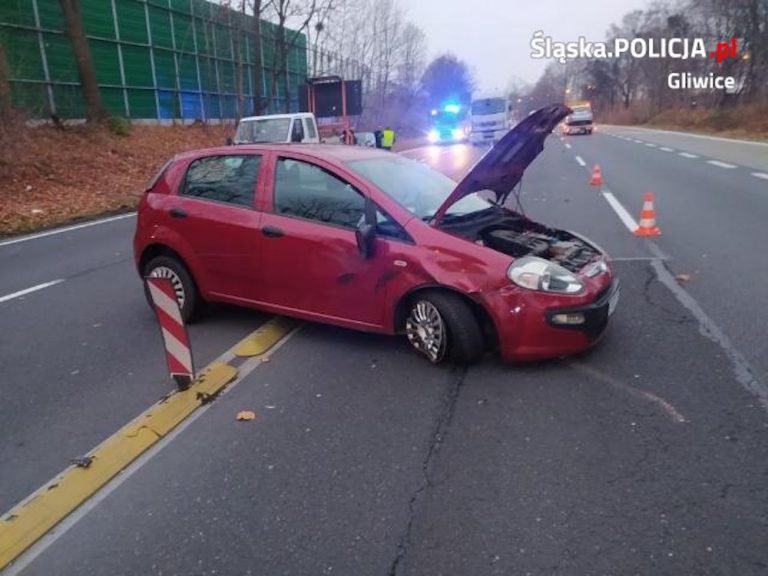 Poważny wypadek na DK88. Zaczęło się od zajechania drogi
