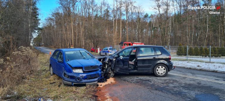 Wypadek na skrzyżowaniu z Czołgową