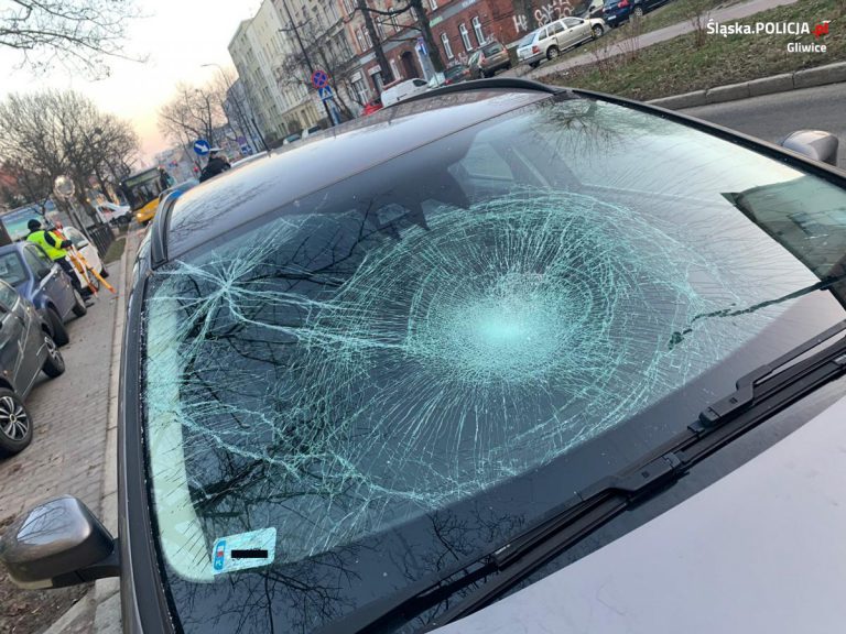 Kolejne potrącenie w Gliwicach. Poszkodowany trafił do szpitala