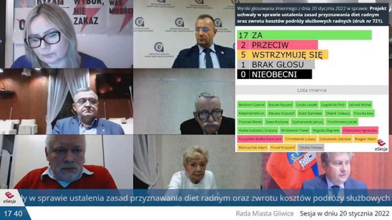 Radni z Gliwic przyznali sobie podwyżki. Dieta niektórych wyniesie ponad 4 tys. zł