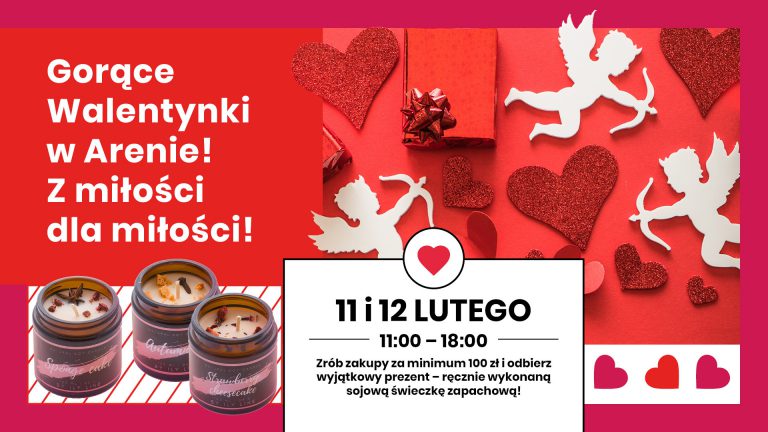 Z miłości dla miłości – Walentynki w Parku Handlowym Arena