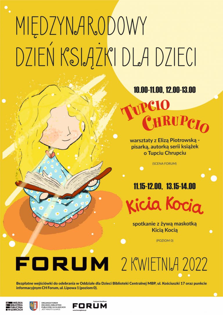 Dzień książki dziecięcej w Forum Gliwice. Będzie Kicia Kocia!