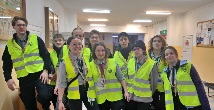 Harcerze na granicy fot. ZHP