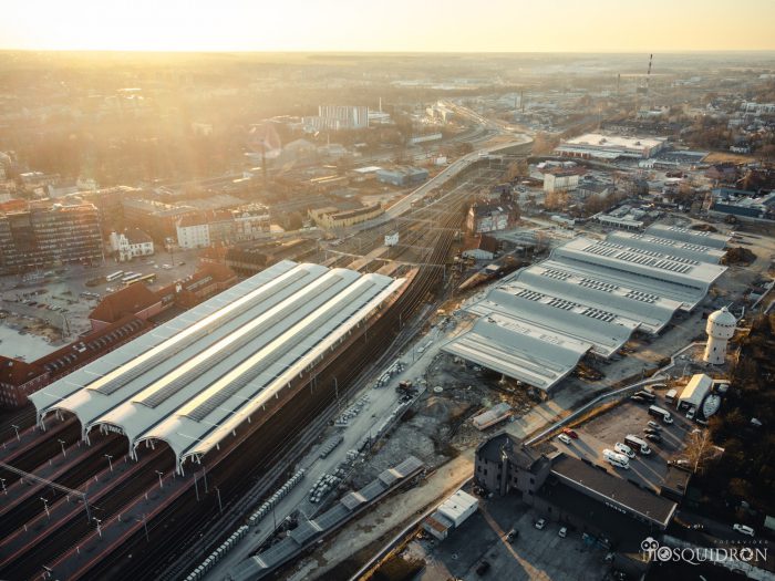 centrum przesiadkowe Mosquidron DJI HDR centrum przesiadkowe Gliwice