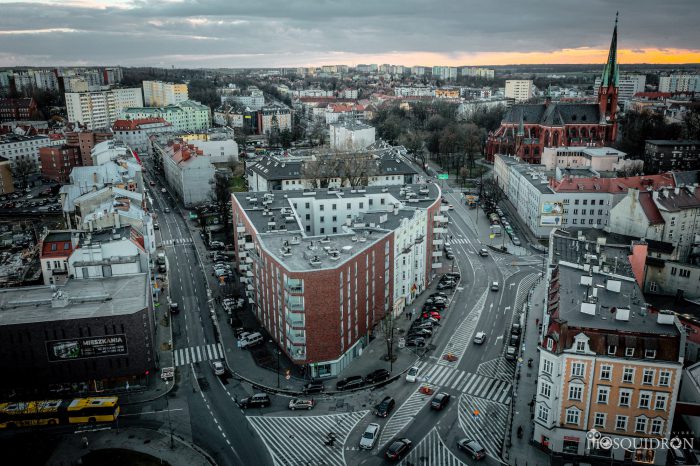 centrum gliwic Mosquidron DJI HDR Gliwice