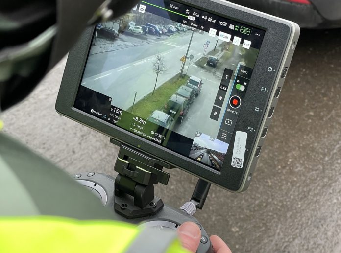 policja dron gliwice