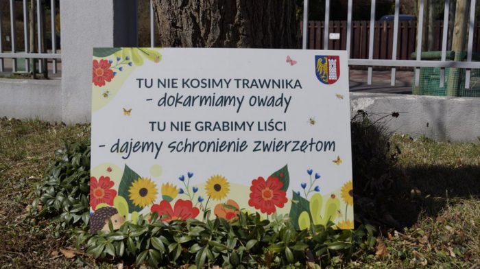 tablica trawnik gliwice