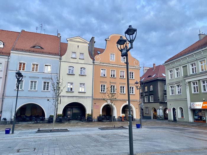 rynek gliwice drzewa