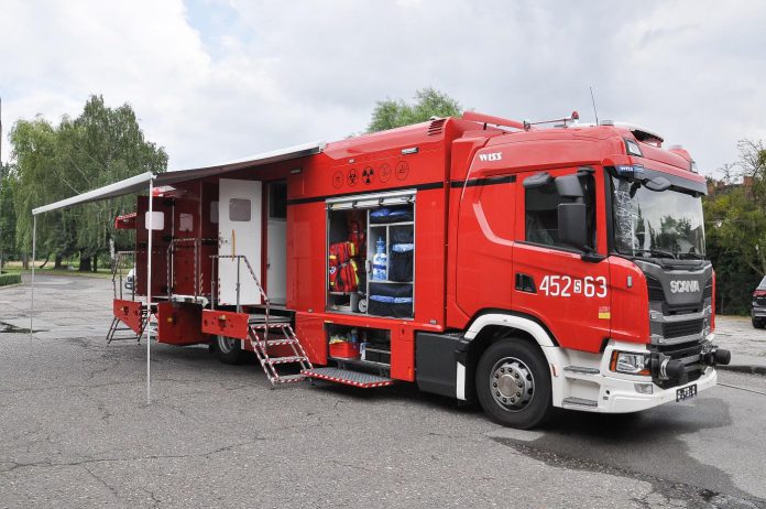 nowy samochód straż pożarna gliwice