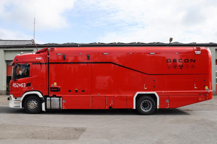 nowy samochód straż pożarna gliwice